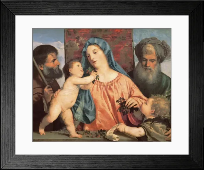 Framed Print : Madonna of the Cherries Framed Print : Madonna of the Cherries