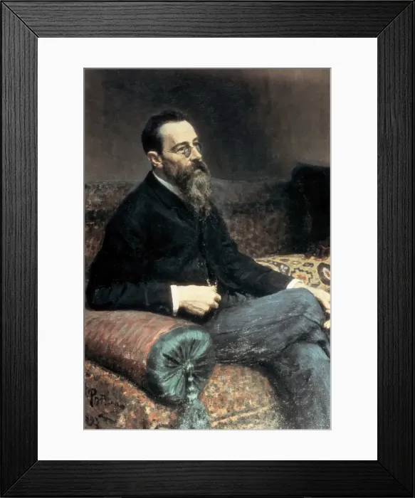 Framed Print : Rimsky-Korsakov, Nikolay (1844-1908) Framed Print : Rimsky-Korsakov, Nikolay (1844-1908)