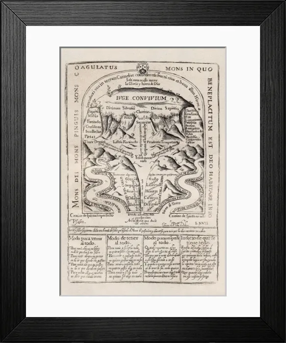 Framed Print : John of the Cross, Saint (1542-1591) Framed Print : John of the Cross, Saint (1542-1591)