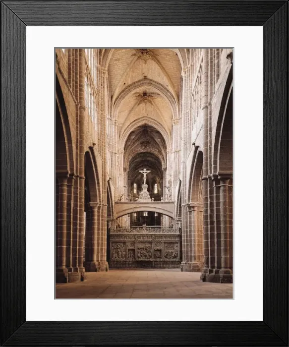 Framed Print : Cathedral of San Salvador Framed Print : Cathedral of San Salvador