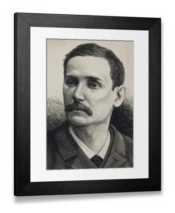 Framed Print : PEREZ GALDOS, Benito (1843-1920) Framed Print : PEREZ GALDOS, Benito (1843-1920)