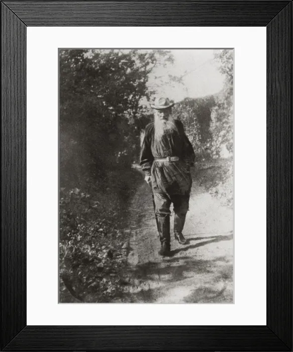 Framed Print : TOLSTOY, Lev Nikolayevich, Leo (1828-1910) Framed Print : TOLSTOY, Lev Nikolayevich, Leo (1828-1910)