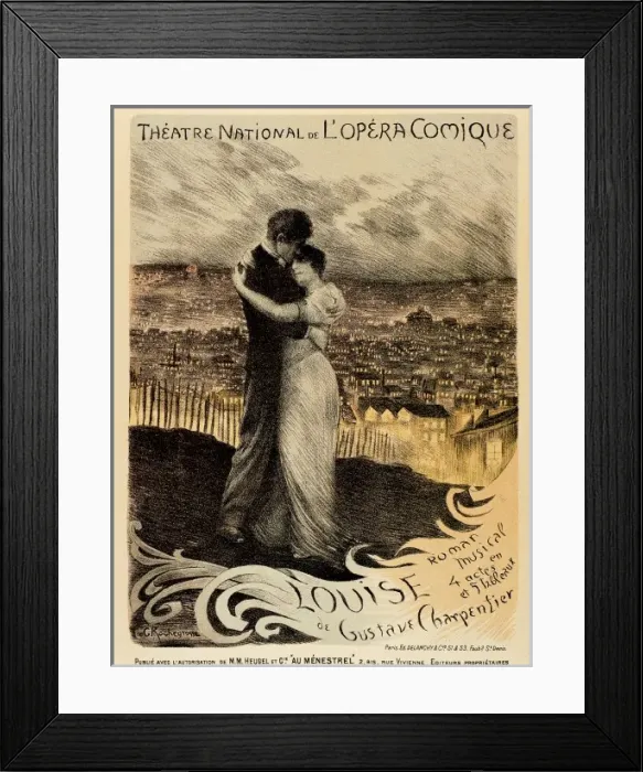 Framed Print : CHARPENTIER, Gustave (1860-1956) Framed Print : CHARPENTIER, Gustave (1860-1956)
