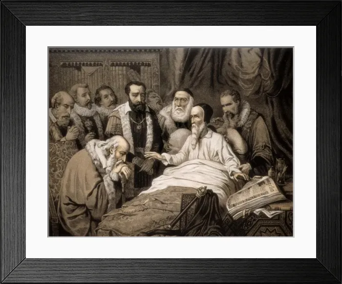 Framed Print : CALVIN, John (1509-1564) Framed Print : CALVIN, John (1509-1564)