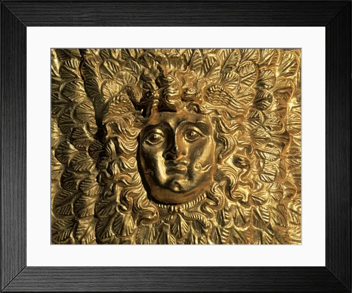 Framed Print : Head of Medusa