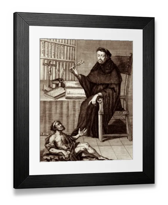 Framed Print : MINGUET, Juan (1737-1784)