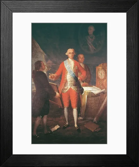 Framed Print : The Count of Floridablanca Framed Print : The Count of Floridablanca