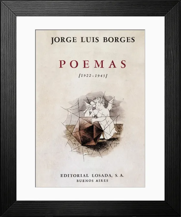 Framed Print : BORGES, Jorge Luis (1899-1986) Framed Print : BORGES, Jorge Luis (1899-1986)