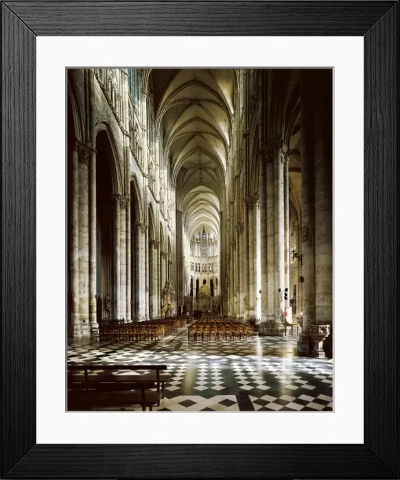 Framed Print : Notre-Dame Cathedral of Amiens Framed Print : Notre-Dame Cathedral of Amiens