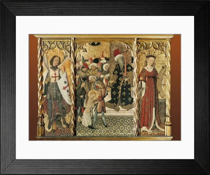 Framed Print : MARTORELL, Bernat ( -1452) Framed Print : MARTORELL, Bernat ( -1452)