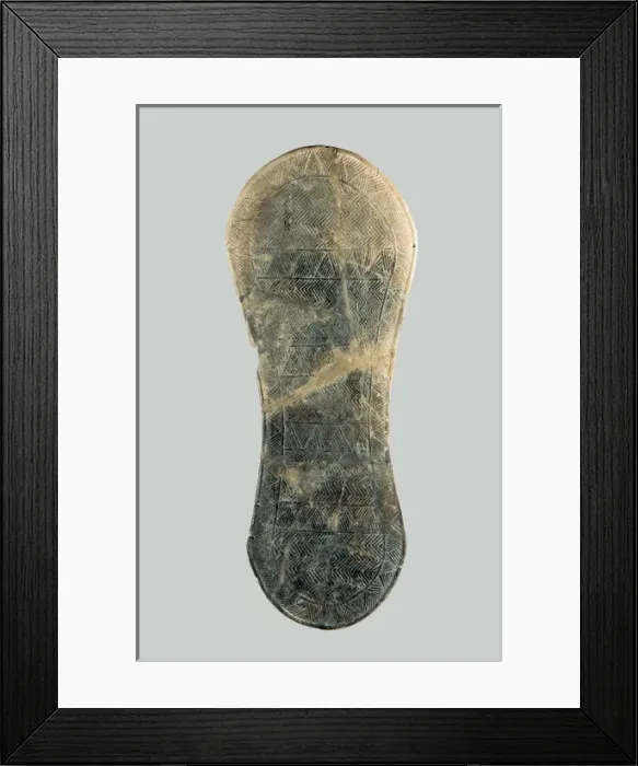 Framed Print : Votive sandal Framed Print : Votive sandal
