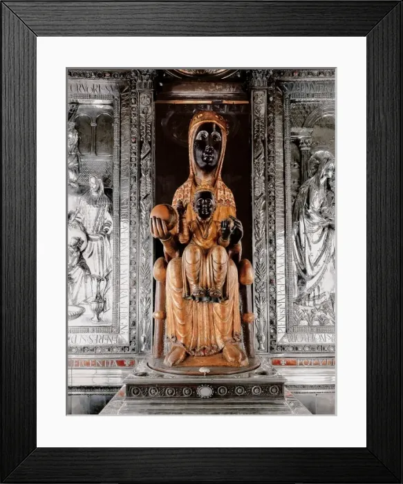 Framed Print : Virgin of Montserrat Framed Print : Virgin of Montserrat