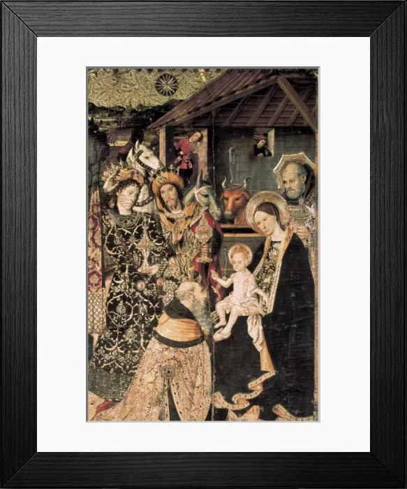 Framed Print : HUGUET, Jaume (1415-1492) Framed Print : HUGUET, Jaume (1415-1492)
