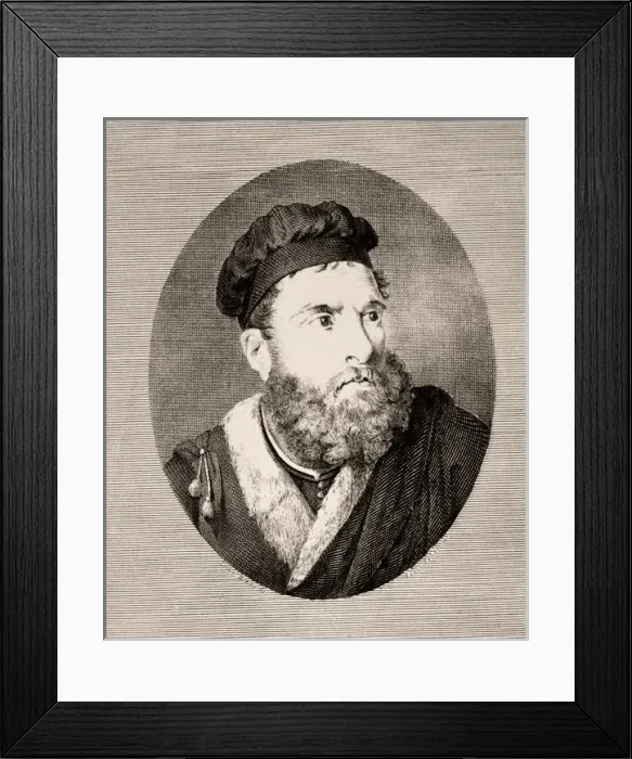 Framed Print : Polo, Marco (1254-1324) Framed Print : Polo, Marco (1254-1324)