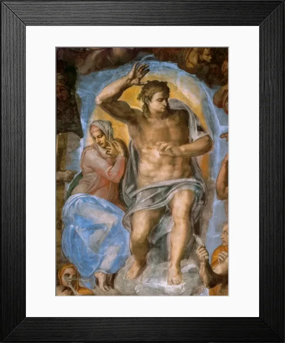 Framed Print : Michelangelo (1475-1564) Framed Print : Michelangelo (1475-1564)
