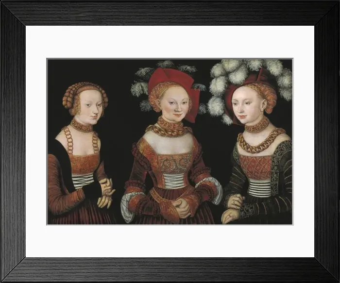 Framed Print : Cranach, Lucas, the Elder (1472-1553) Framed Print : Cranach, Lucas, the Elder (1472-1553)