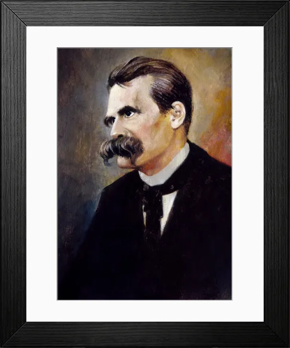 Framed Print : NIETZSCHE, Friedrich (1844-1900) Framed Print : NIETZSCHE, Friedrich (1844-1900)