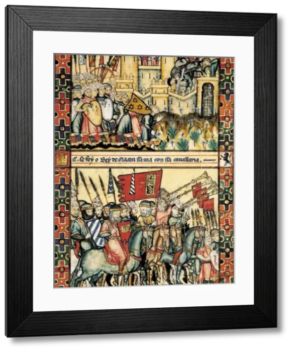 Framed Print : Cantigas de Santa Maria (Virgin Mary Songs) Framed Print : Cantigas de Santa Maria (Virgin Mary Songs)