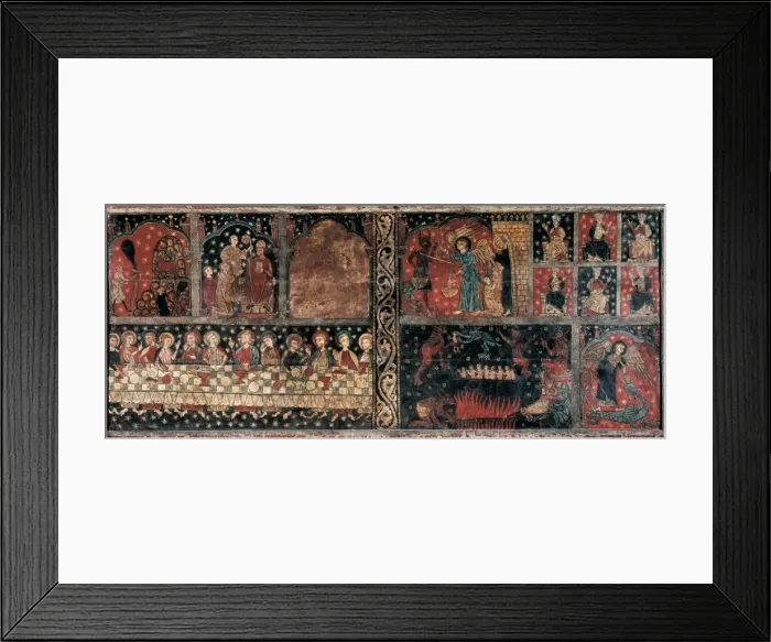 Framed Print : SORIGUEROLA, Master of (half 13th century)) Framed Print : SORIGUEROLA, Master of (half 13th century))