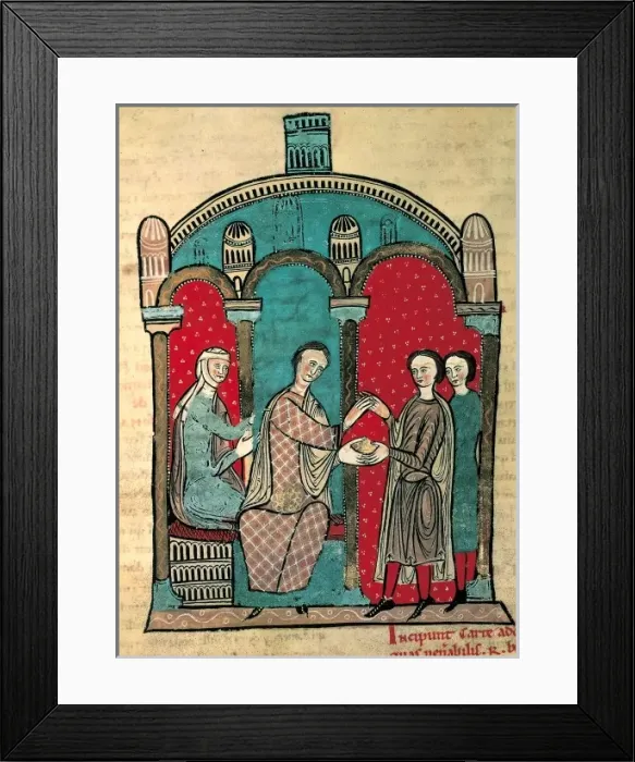 Framed Print : Liber Feudorum Maior Framed Print : Liber Feudorum Maior
