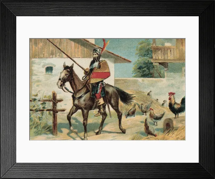Framed Print : CERVANTES SaVEDRA, Miguel de (1547-1616) Framed Print : CERVANTES SaVEDRA, Miguel de (1547-1616)