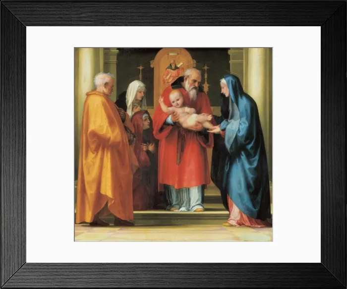 Framed Print : Bartolomeo, Fra or Baccio della Porta (1472-1517)