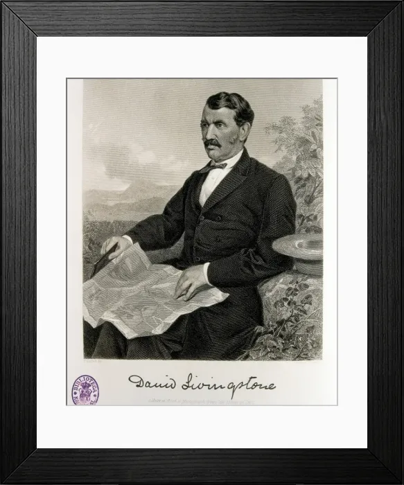 Framed Print : LIVINGSTONE, David (1813-1873) Framed Print : LIVINGSTONE, David (1813-1873)