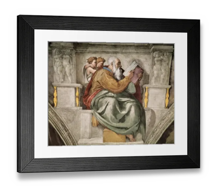 Framed Print : Michelangelo (1475-1564) Framed Print : Michelangelo (1475-1564)