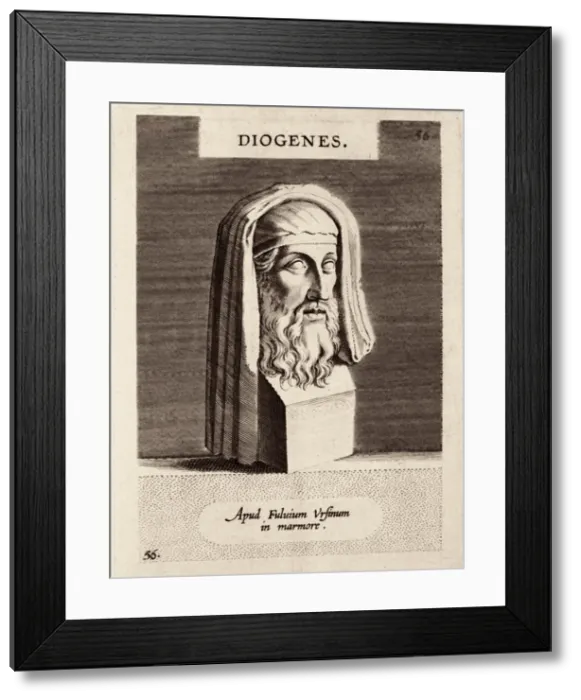 Framed Print : DIOGENES of Sinope (413-323 BC) Framed Print : DIOGENES of Sinope (413-323 BC)
