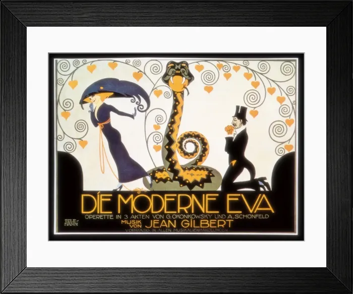 Framed Print : EVE; ADAM; GILBERT, Jean (1879-1942) Framed Print : EVE; ADAM; GILBERT, Jean (1879-1942)