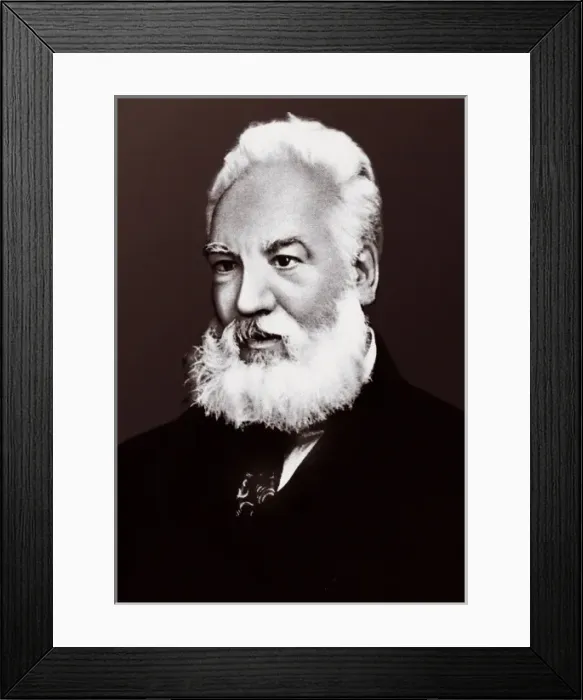 Framed Print : Alexander Graham Bell Framed Print : Alexander Graham Bell