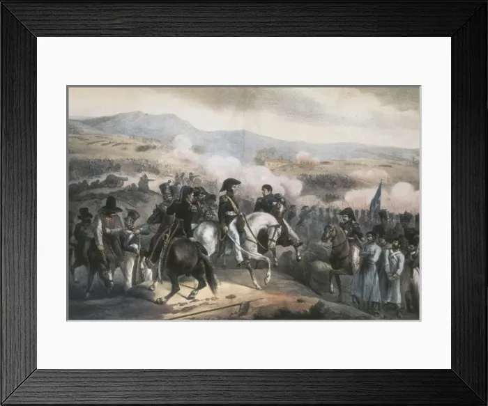 Framed Print : Chile. Battle of Maipo (5th April 1816). The Chilean Independentist army Framed Print : Chile. Battle of Maipo (5th April 1816). The Chilean Independentist army