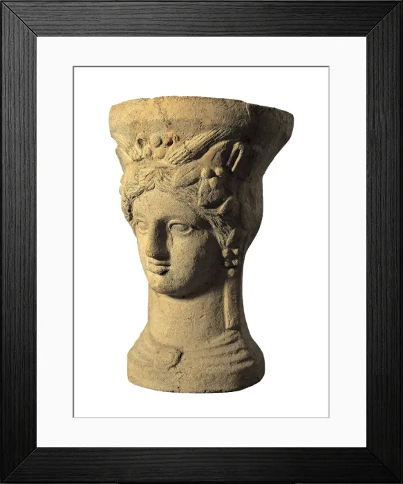 Framed Print : Woman-shaped perfume burner Framed Print : Woman-shaped perfume burner