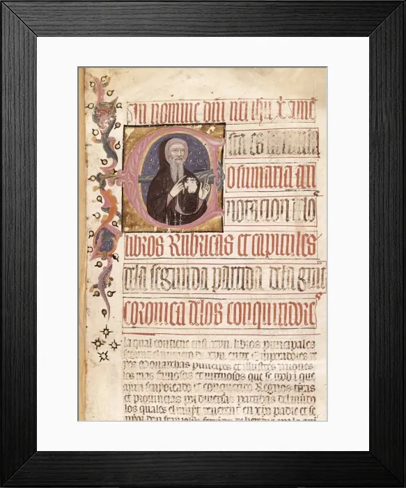 Framed Print : FERNANDEZ DE HEREDIA, Juan (1310-1396) Framed Print : FERNANDEZ DE HEREDIA, Juan (1310-1396)