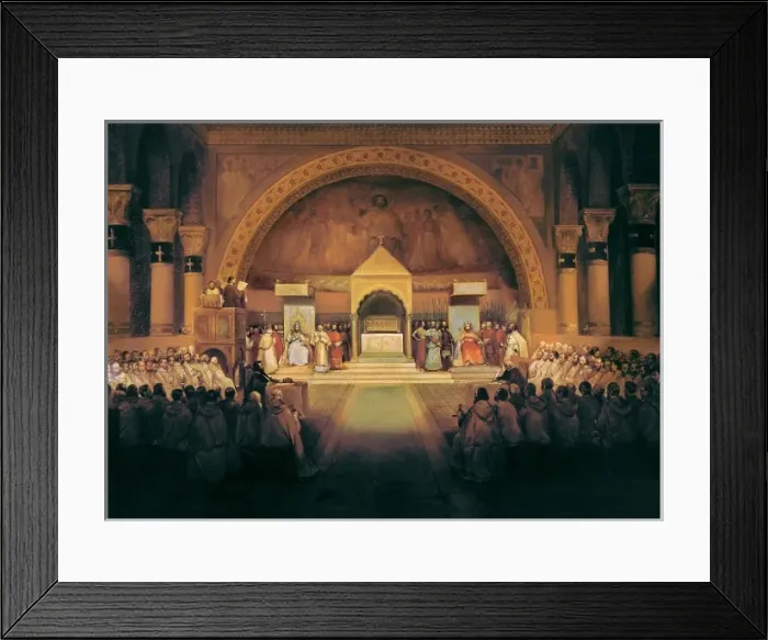 Framed Print : GRANET, Franzois Marius (1775-1849) Framed Print : GRANET, Franzois Marius (1775-1849)