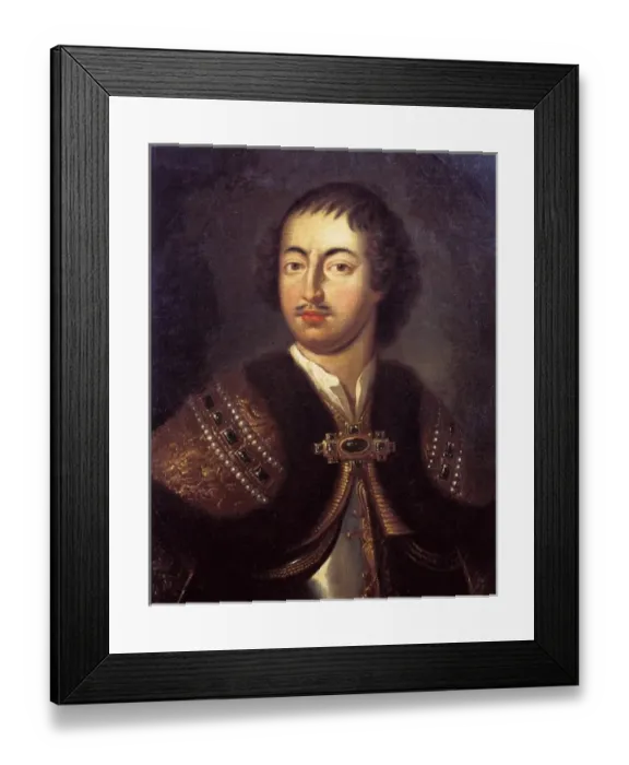 Framed Print : Peter I the Great (1672-1725) Framed Print : Peter I the Great (1672-1725)