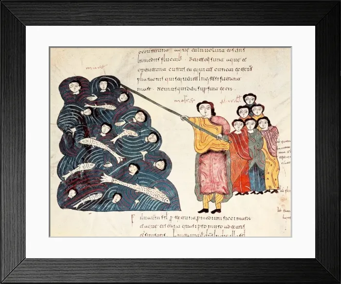 Framed Print : Mozarabic Bible Framed Print : Mozarabic Bible