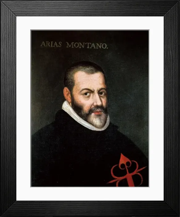 Framed Print : ARIAS MONTANO, Benito (1527-1598) Framed Print : ARIAS MONTANO, Benito (1527-1598)
