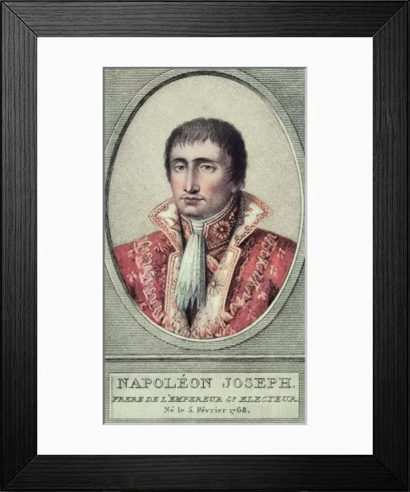 Framed Print : BONAPARTE, Joseph (1768-1844) Framed Print : BONAPARTE, Joseph (1768-1844)
