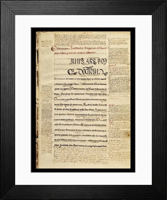 Framed Print : ARISTOTLE (384-332 BC) Framed Print : ARISTOTLE (384-332 BC)