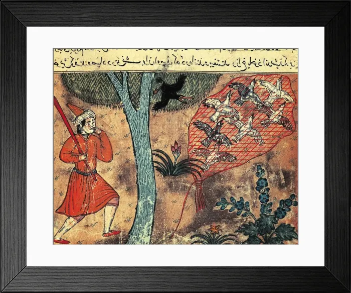 Framed Print : The Book of Kalila and Dimna Framed Print : The Book of Kalila and Dimna