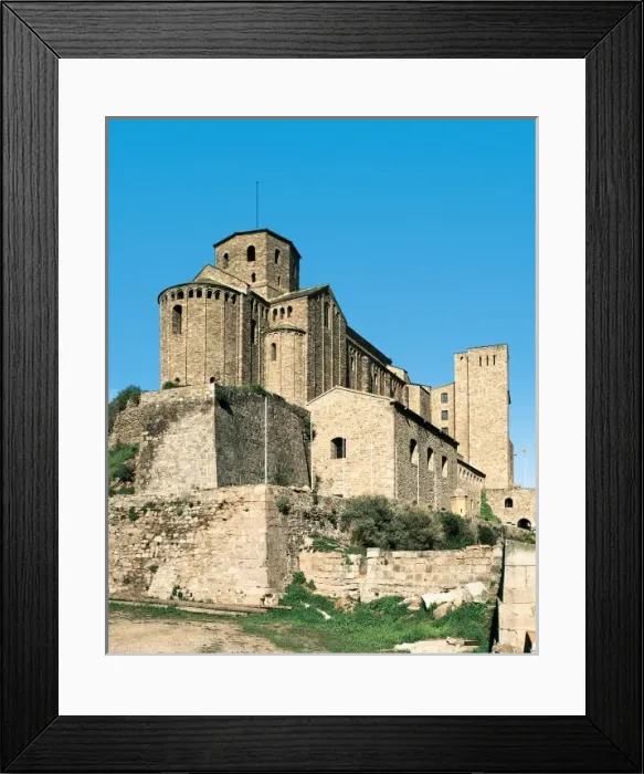 Framed Print : Castle and Collegiate Church of Saint Vincent Framed Print : Castle and Collegiate Church of Saint Vincent