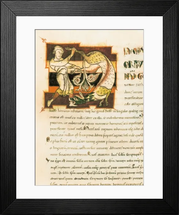 Framed Print : AUGUSTINE, Saint (354-430) Framed Print : AUGUSTINE, Saint (354-430)