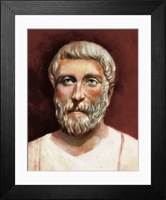 Framed Print : PYTHAGORAS Framed Print : PYTHAGORAS