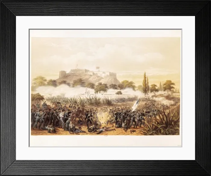 Framed Print : The US-Mexican War (1846) Framed Print : The US-Mexican War (1846)