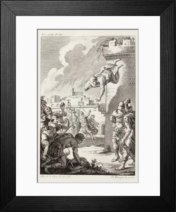 Framed Print : Elderly Lope De Vega Framed Print : Elderly Lope De Vega