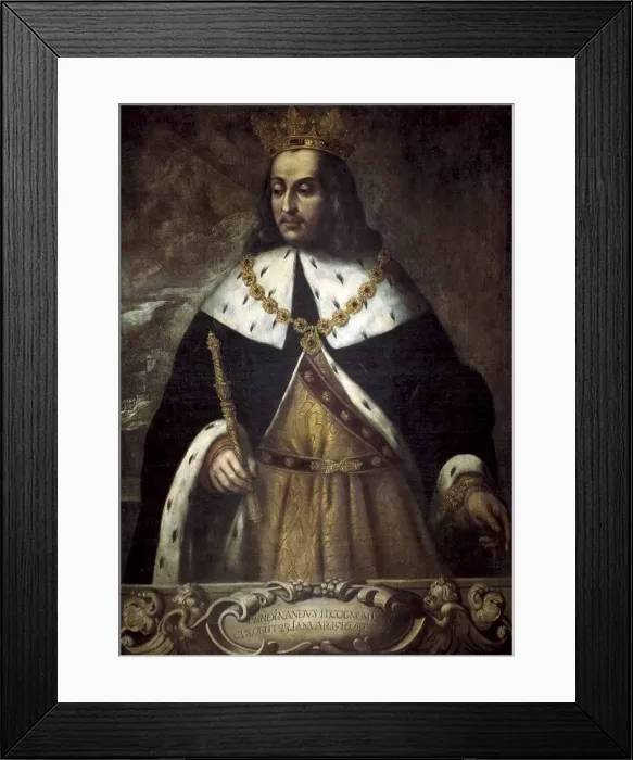 Framed Print : FERDINAND II the Catholic (1452-1516) Framed Print : FERDINAND II the Catholic (1452-1516)