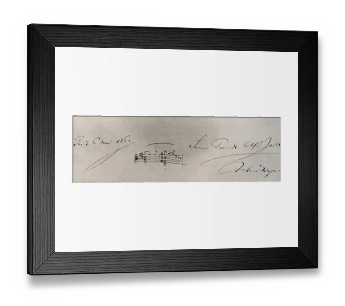Framed Print : WAGNER, Richard (1813-1883) Framed Print : WAGNER, Richard (1813-1883)