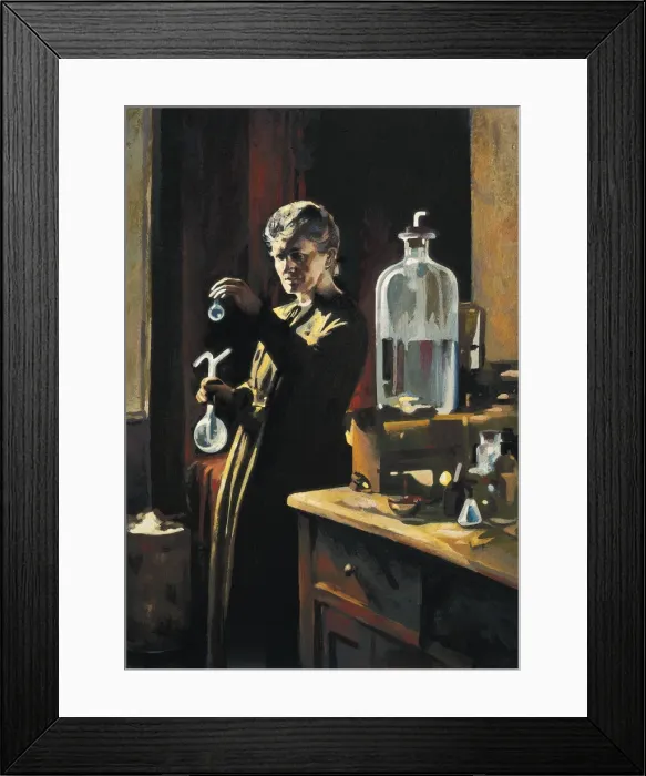 Framed Print : CURIE, Marie (1867-1934) Framed Print : CURIE, Marie (1867-1934)