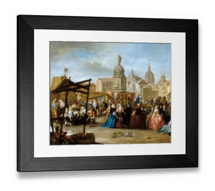Framed Print : CRUZ Y CANO, Manuel de la (1750-1792) Framed Print : CRUZ Y CANO, Manuel de la (1750-1792)